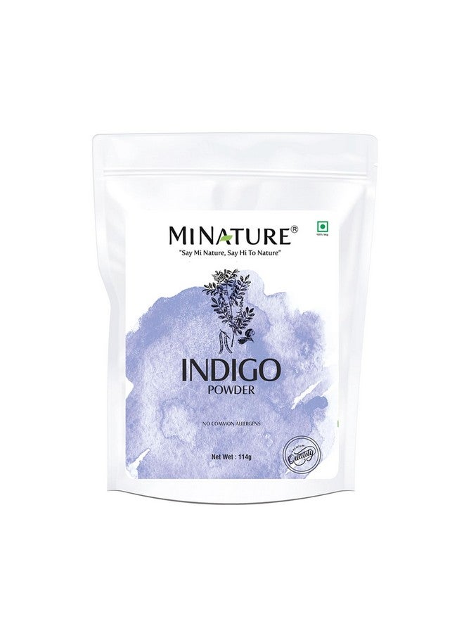 ميناتور مسحوق النيلي الطبيعي تينكتوريا لصبغ الشعر | 114 جرام - Image 1