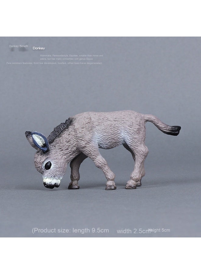 NIBEMINENT Realistic Wild Animal Model Series - Includes Wolf, Monkey, Lion, Fox, Chameleon, and More