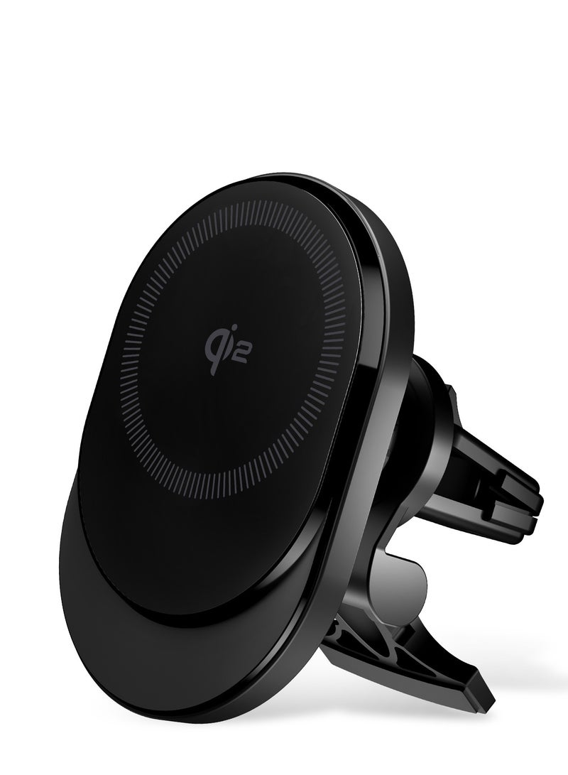 GULFLINK 15W Magnetic Wireless Car Charger For iPhone 12/13/14/15/16 Mini/Pro/Pro Max - Image 1