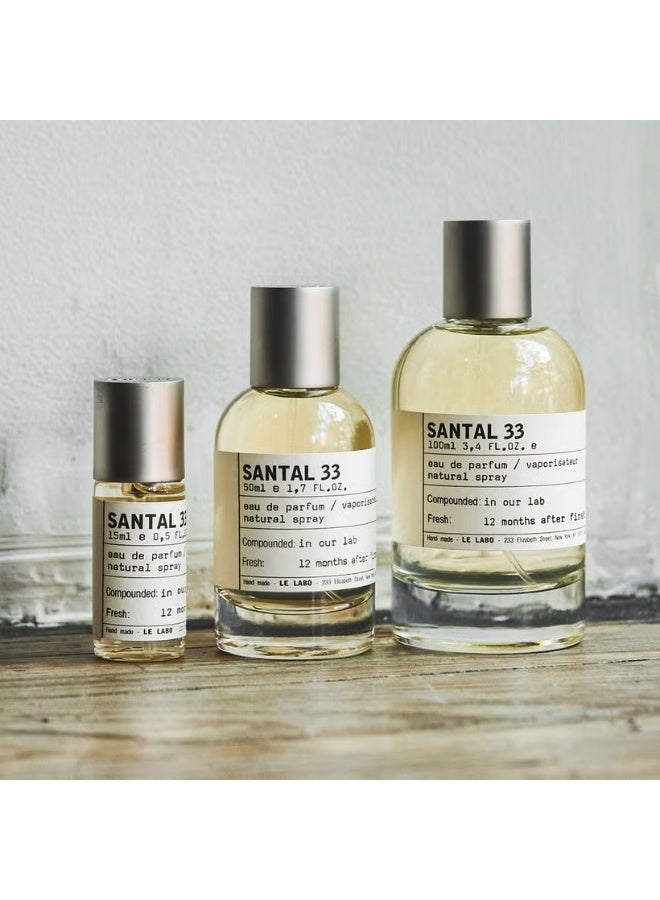 لولابو لو لابو سانتال 33 او دي بارفان 100 مل - Image 3