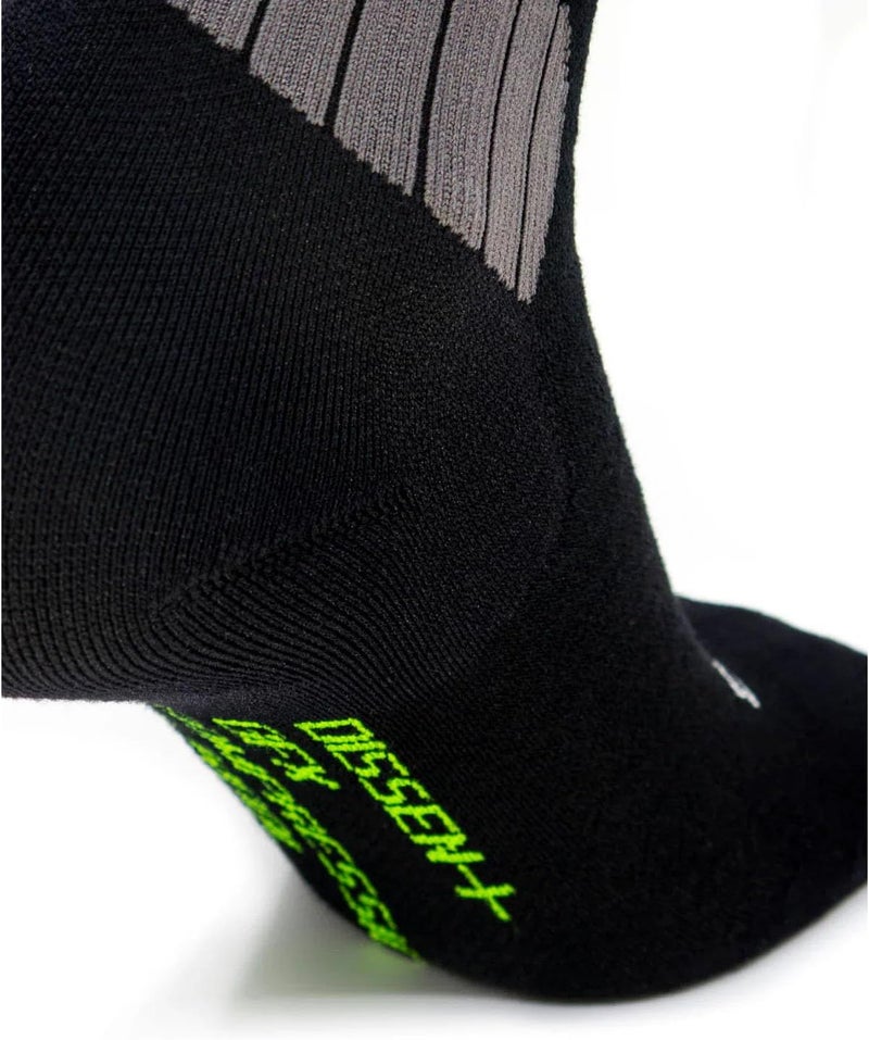 DISSENT Unisex Nordic GFX Comp DL Wool Performance Soft Breathable Warm Easy-To-Wear Mid-Calf Ski Compression Socks - Image 3