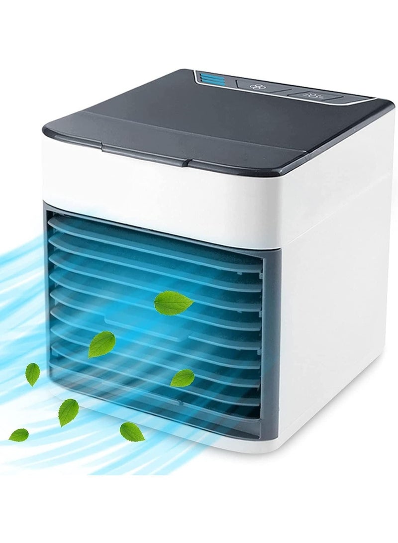 Portable Air Conditioner, Mini Ultra-Powerful Fan Purifier Humidifier Humidifier 3 in 1 Personal Cooler Arctic 3-Speed Personal Cooler - Image 1