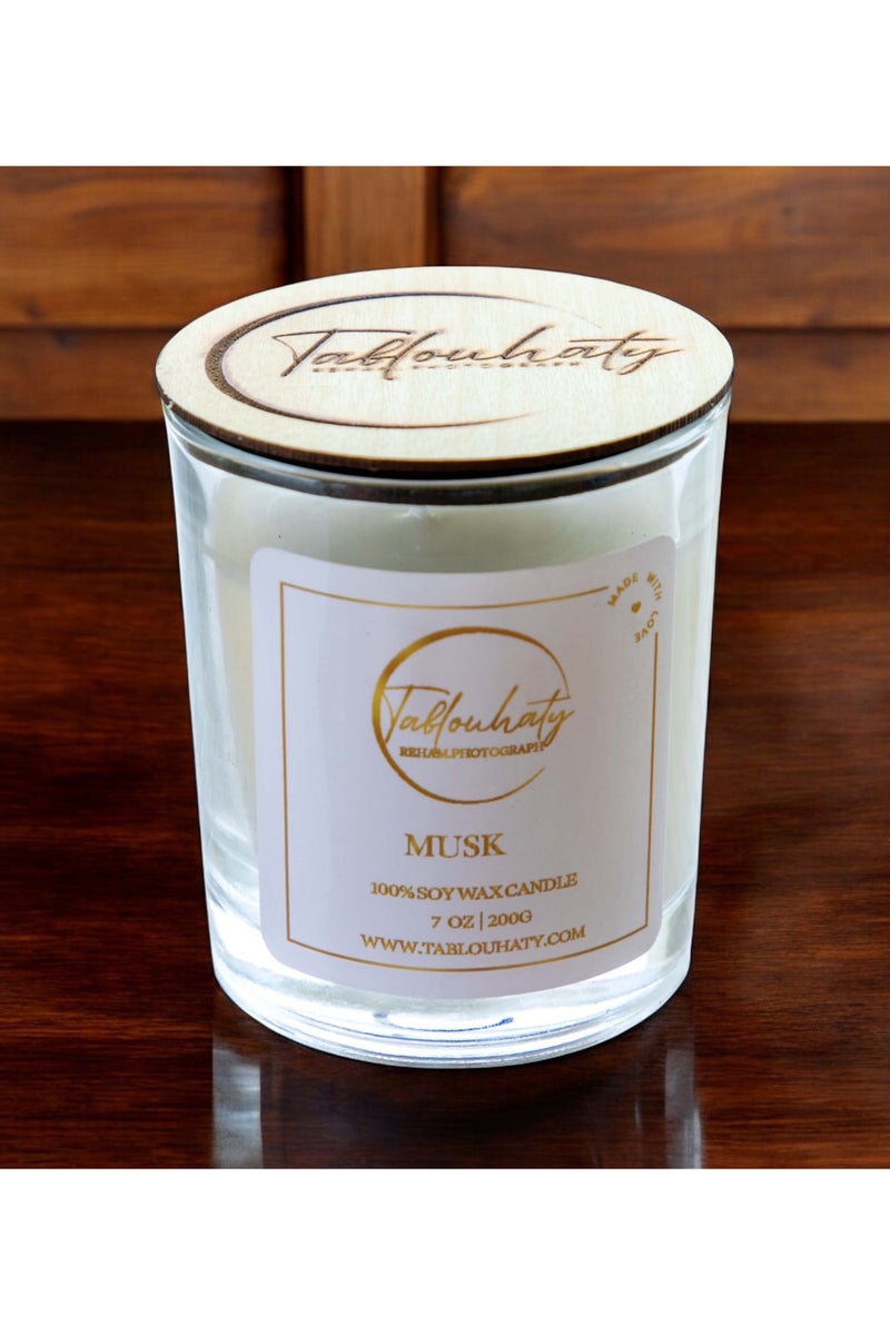 تاب شمعه صويا برائحة المسك - Image 2