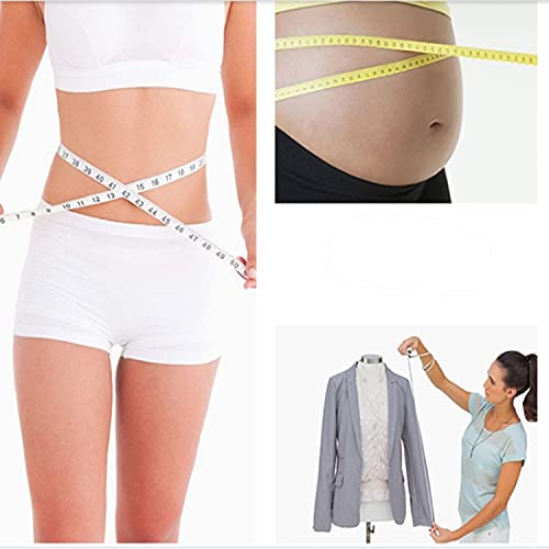 DSOMHZ Soft Tape Measure - Double Color Double Scale, 60 Inch/ 150 cm Body Measuring Tape for Sewing/Tailor - Image 2