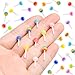HOMICO 100 Pieces Mini Lollipop for Dollhouse Miniatures Mini Food for Crafts Tiny Resin Things for Dollhouse Mini Kitchen Micro Landscaping Decoration - Image 2