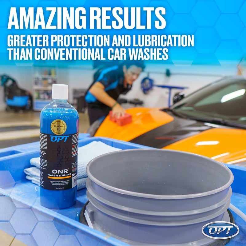 Optimum Polymer Technologies, Inc. No Rinse Wash and Shine - ONR Car Wash, 8 Oz., Safe on Paint, Coatings, Wraps, and Interior, Rinseless Wash provides an Eco Friendly Car Wash Option - Image 5