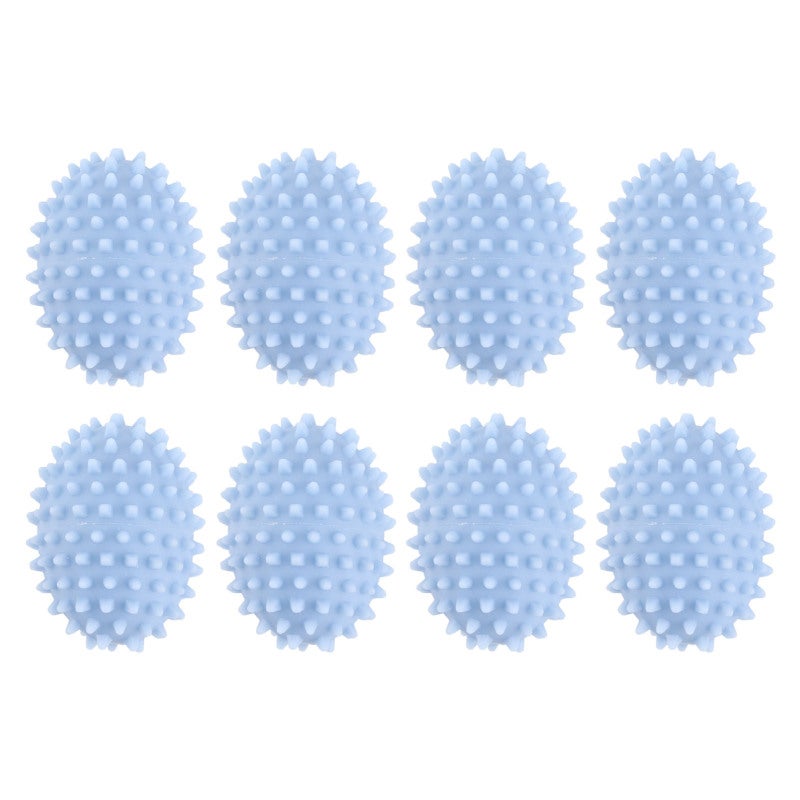 Dryer Balls 6-Pack PVC Material: Faster Drying - Natural Fabric Softening Laundry Ball for Eco-Friendly Home Laundry Care - Image 2