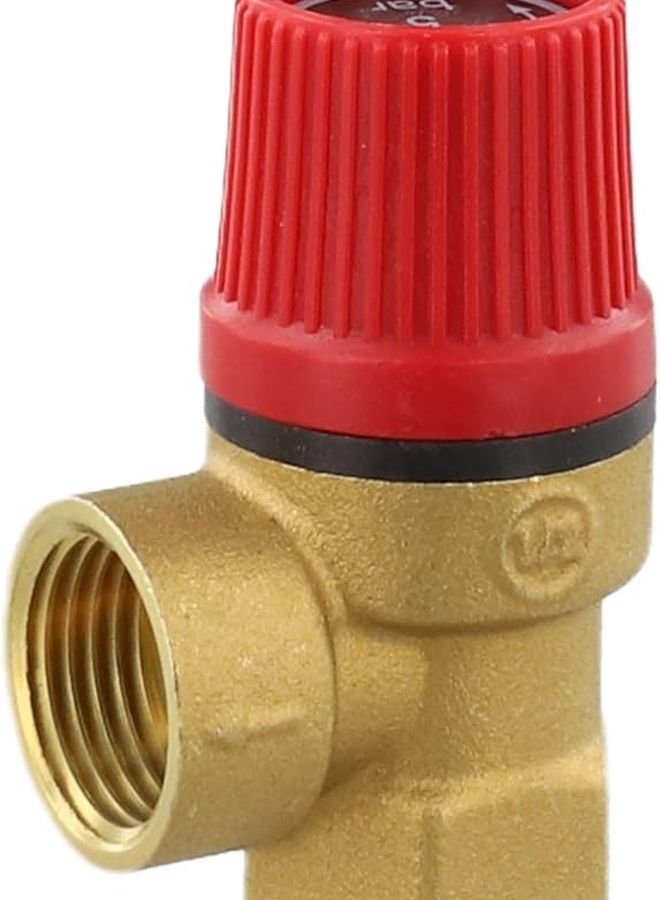 Brass Diaphragm Safety Valve 1 2 Inch For Boiler Heating Systems 5 Bar - Image 1
