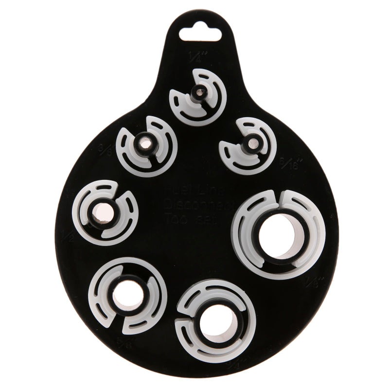 MUXSAM طقم أدوات فصل خط وقود مكيف الهواء MUXSAM، أداة إزالة خط أنابيب الزيت، 7 في 1، أكمام قطع سريعة لمكيف الهواء - 7 أحجام 1/4-7/8 بوصة، تناسب تقريبًا جميع خطوط وقود مكيف الهواء للسيارات - Image 5