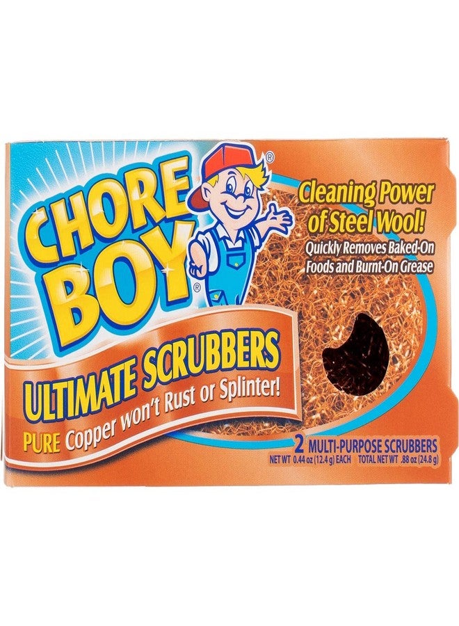 Chore Boy Copper Scouring Pad - 2 ct - 2 pk - Image 1