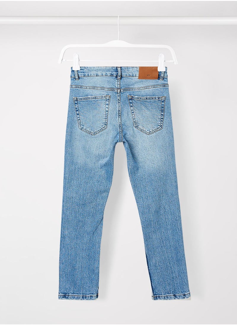 MANGO - Youth Distressed Jeans - Image 1