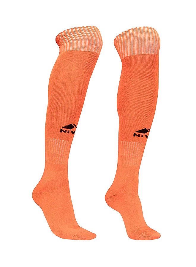 Nivia Plain Encounter Football Socks / Stockings | Medium | Unisex | Knee Length long Stockings | For Football Soccer & other Sports  - Image 1