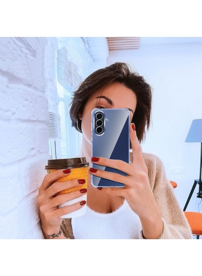 Clear TPU Phone Case for Samsung Galaxy A27, Shockproof with 4-Corner Airbags, Slim Anti-Yellowing Back Cover - Image 2