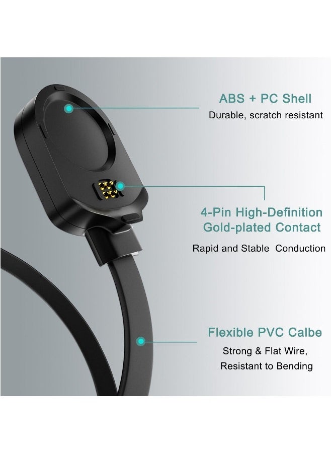 كابل شحن USB-C لجهاز Garmin MARQ Gen 2، قاعدة شحن مغناطيسية متوافقة مع Garmin MARQ Adventurer/MARQ Athlete/MARQ Aviato/MARQ Captain/MARQ Golfer (الجيل الثاني) - 3.3 قدم/1 متر - Image 2