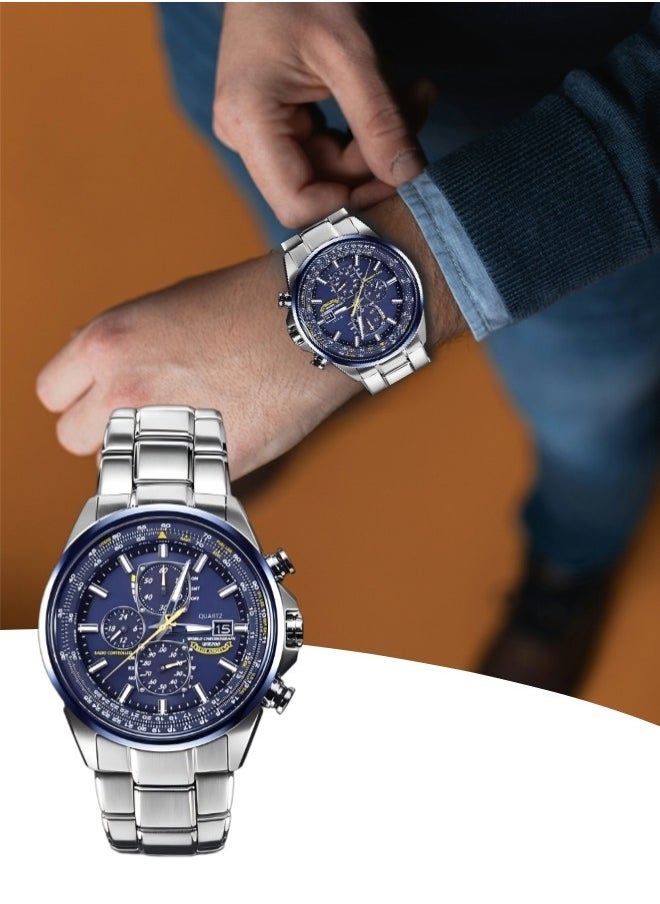 General Men's Business Casual Watches（men's chronograph quartz watch, business watch, luxury texture watch）  - Image 1
