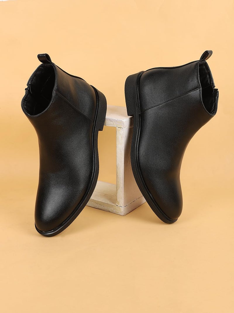 Carlton London Men's Boot,BLACK,UK-9 - Image 4