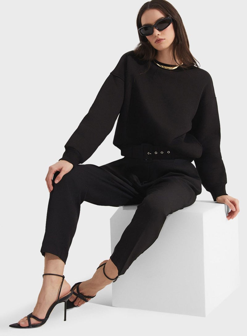 JUNE Essential Crew Neck Sweatshirt - Image 3