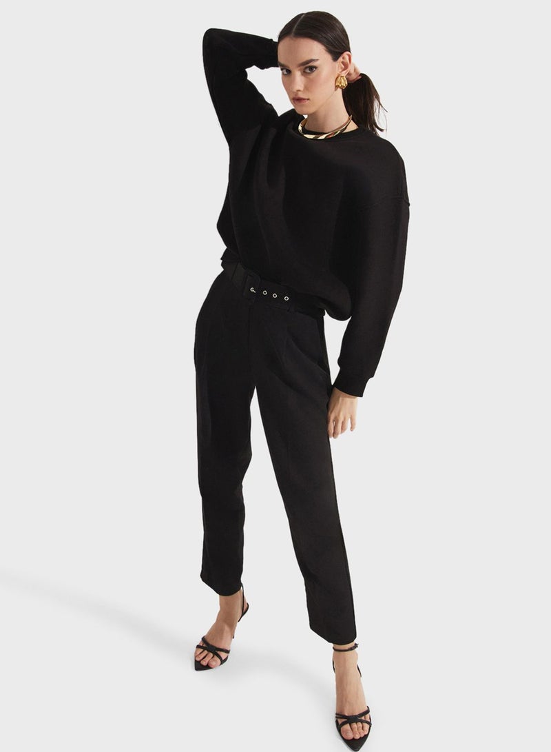 JUNE Essential Crew Neck Sweatshirt - Image 1