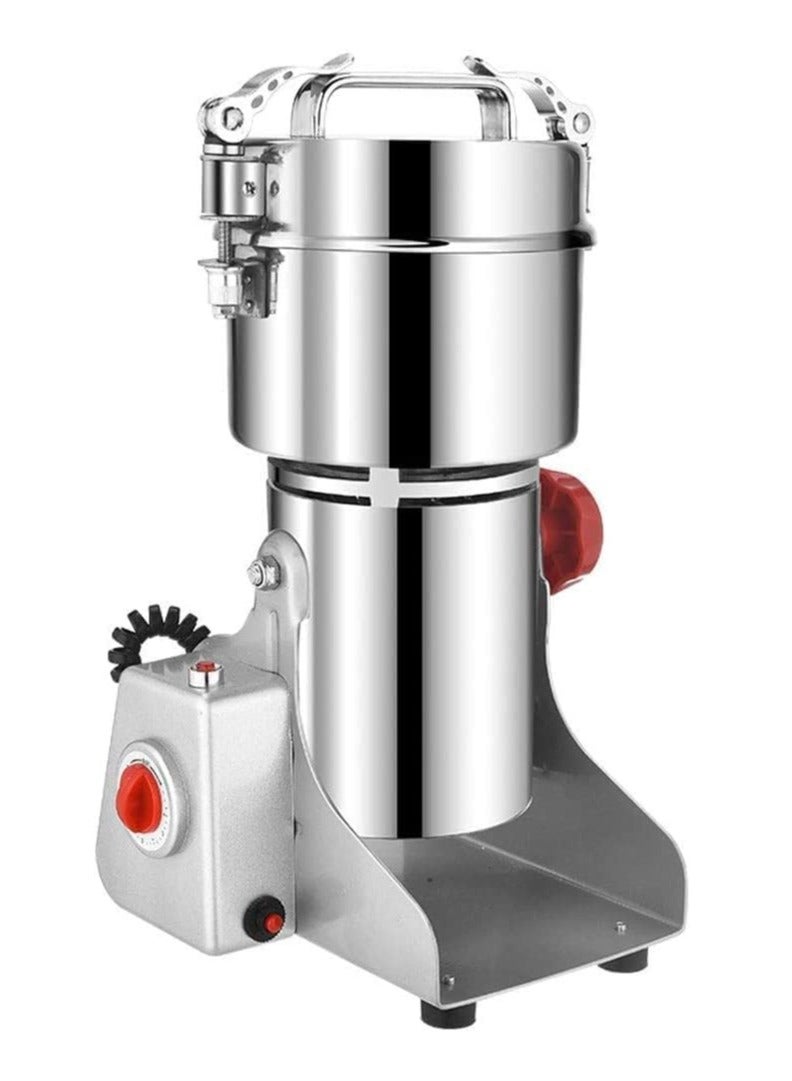 DubaiGallery مطحنة حبوب كهربائية 800 جرام 3000 واط، مطحنة فائقة الدقة للأعشاب/التوابل/المكسرات/الحبوب بسرعة طحن 30 ثانية مع حماية من الحمل الزائد ومؤقت 5 دقائق، آلة طحن القهوة والطعام الجاف من القمح - Image 1