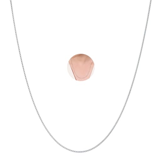 VAMA FASHIONS Elegant Stainless Steel Polished Finish Western Charm Stylish Durable Neck Box Necklace Chains for Girls & Women (2mm Thin Box Chain for girls) - Image 1
