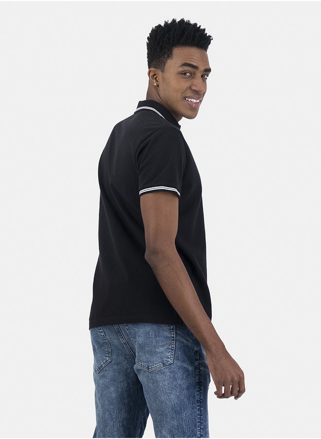American Eagle - AE Slim Fit Pique Polo Shirt - Image 1