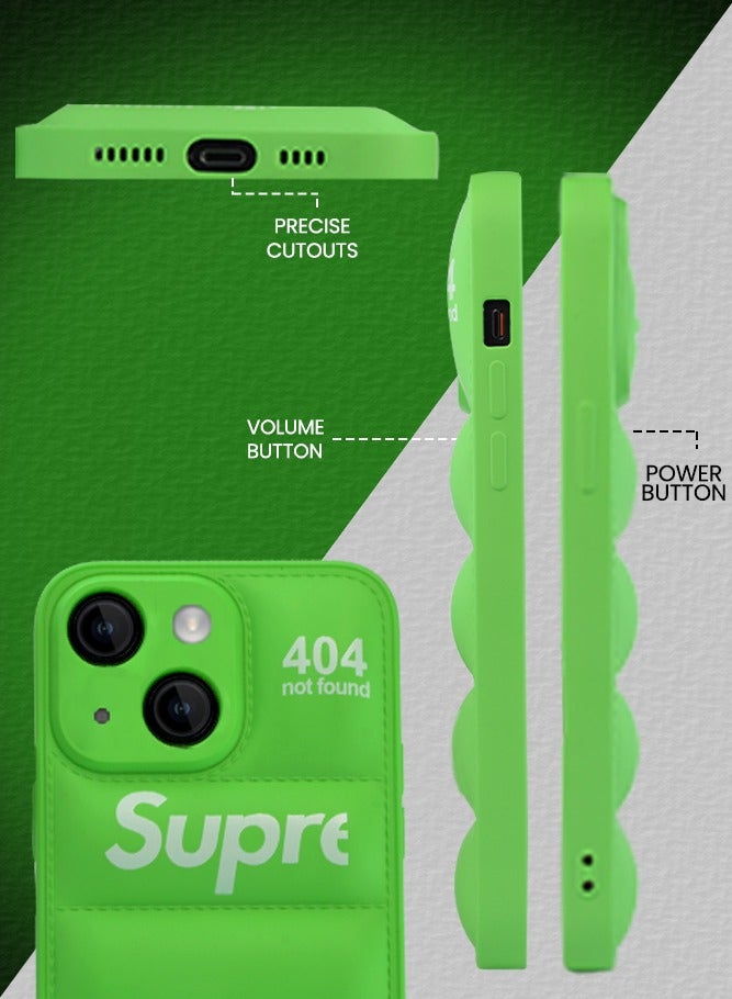 Supre جراب iPhone 14 بتصميم منفوخ وغطاء حماية ناعم للجسم - Image 3