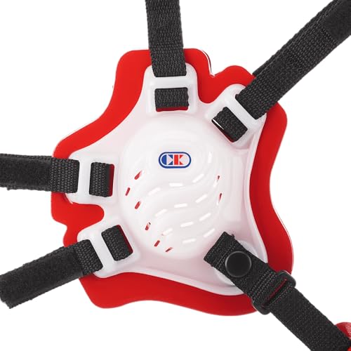 Cliff Keen Youth Tornado Wrestling Headgear (Translucent/Scarlet/Black) - Image 2
