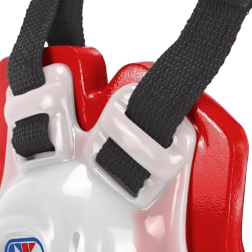 Cliff Keen Youth Tornado Wrestling Headgear (Translucent/Scarlet/Black) - Image 4
