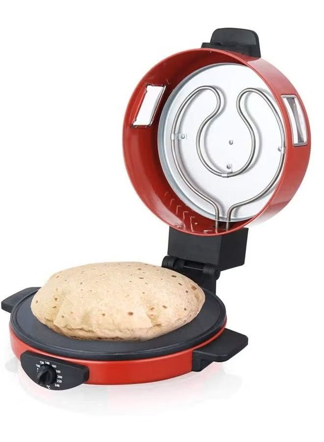 30cm Roti,Tortilla,Pizza Maker Red