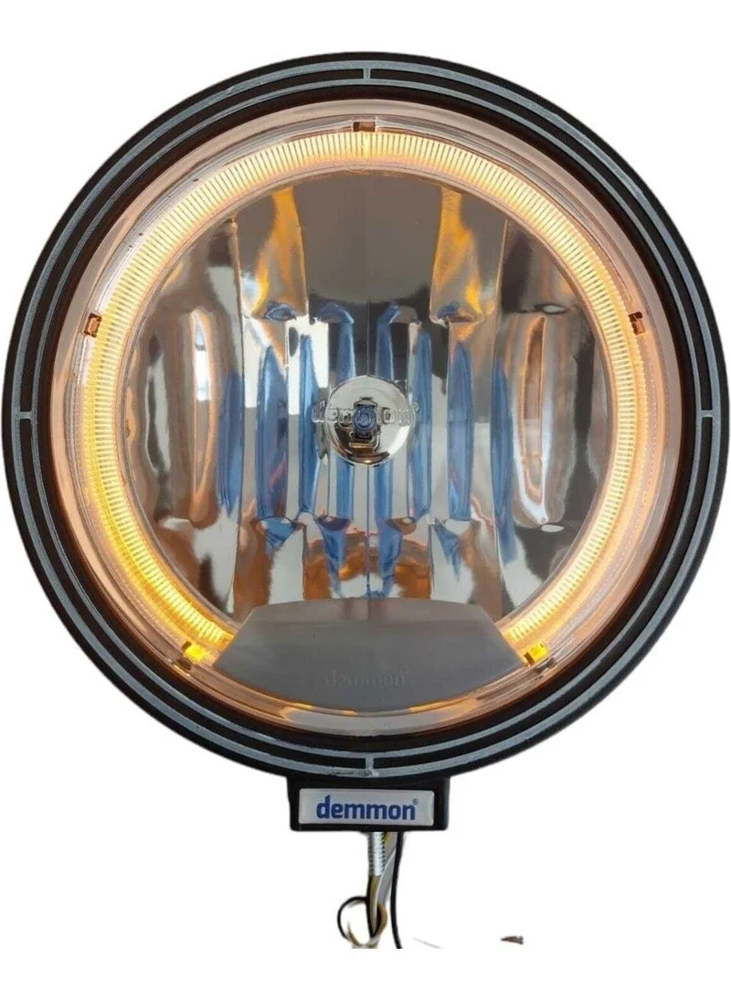 Ec Shop Demmon Round Fog Lamp Yellow Angel 24V H1 Bulb