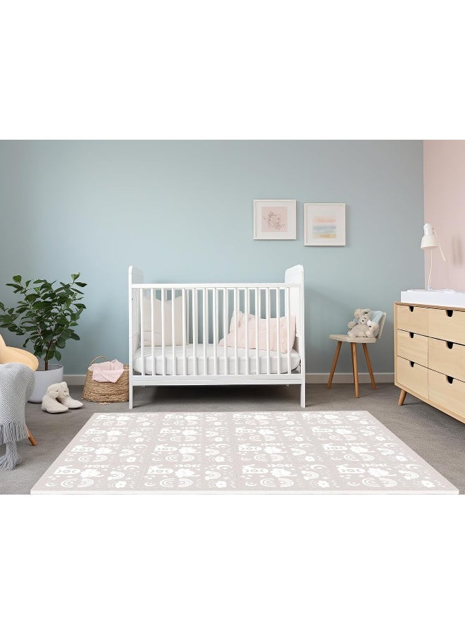 MOON WALKERS Premium Soft Foam Play Mat for Baby, 170x122 cm, Easy to Clean - Image 3