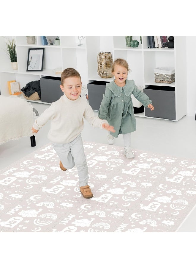 MOON WALKERS Premium Soft Foam Play Mat for Baby, 170x122 cm, Easy to Clean - Image 4