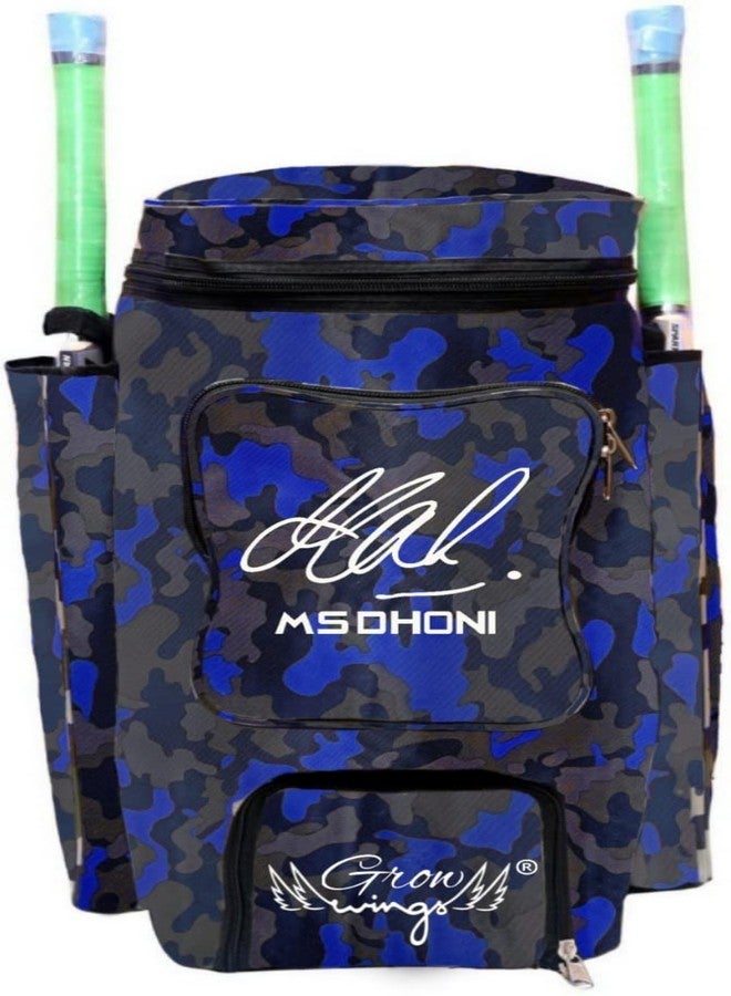 Grow wings Cricket KIT Duffel Stylish Look (Blue) - Image 2
