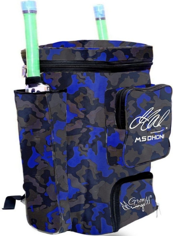 Grow wings Cricket KIT Duffel Stylish Look (Blue) - Image 4