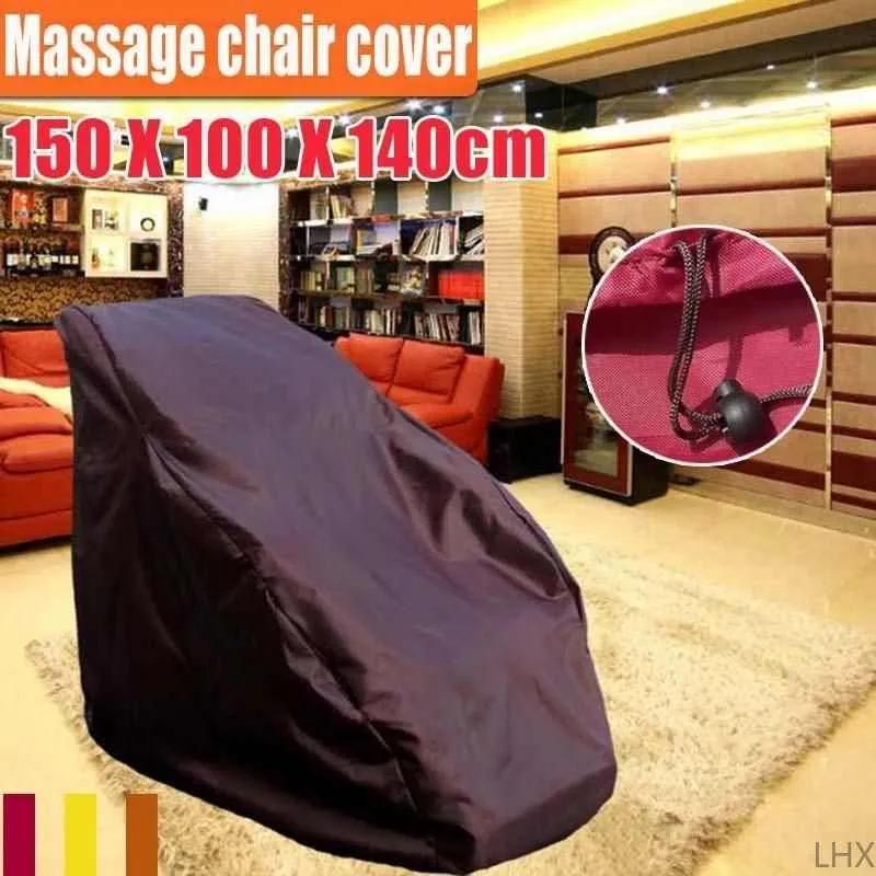 Waterproof Massage Chair Protection Cover: 150x100x140cm Oxford Nylon - Remote-Controlled Zippers Drawstring Fit for Home Massage Chair Care - Image 1