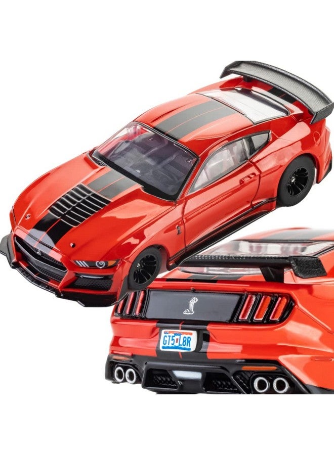 AFX/Racemasters 2021 Shelby GT500 Race Red/BLK AFX22077 HO Slot Racing Cars - Image 1
