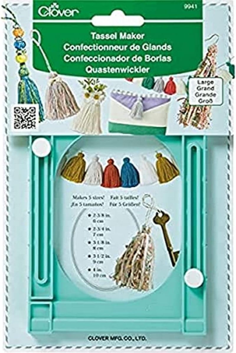 ã‚¯ãƒ­ãƒãƒ¼(Clover) 9941 Tassel Maker (Large) , Green - Image 1