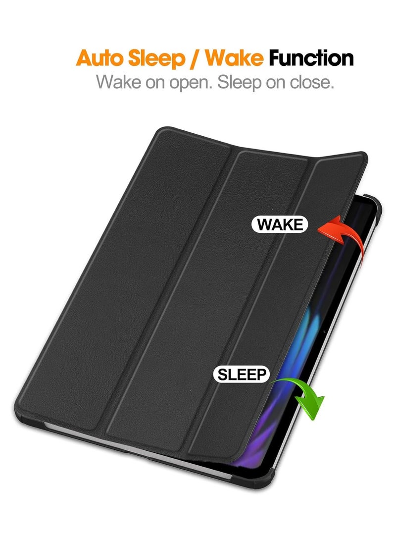 Generic - Tablet Case for Xiaomi Pad 7/ Xiaomi Pad 7 Pro 11.2 inch Lightweight Trifold Stand Smart Case with Auto Wake/Sleep Function Shockproof and Drop-proof Cover - Image 1
