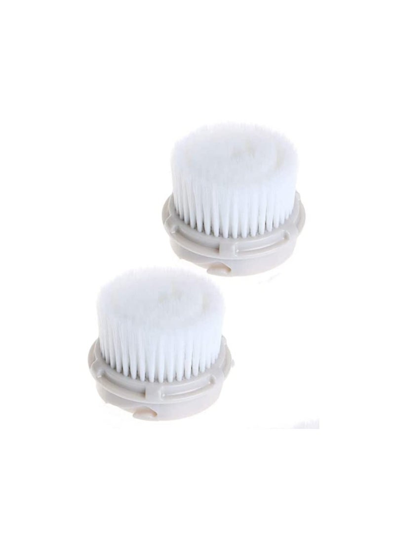Clarisonic Clarisonic Luxe Cashmere Facial Cleansing Brush Head Replacement | Compatible with Mia 1, Mia 2, Mia Fit, Alpha Fit, Smart Profile Uplift and Alpha Fit X (2Count) 