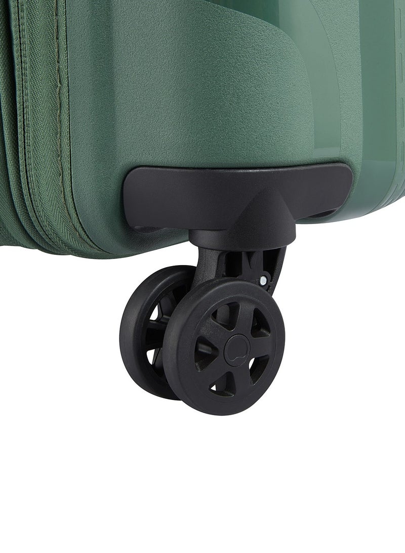 ديلسي _باريس كلافيل عربة أمتعة بعجلات مزدوجة  سم - أخضر داكن - Image 4
