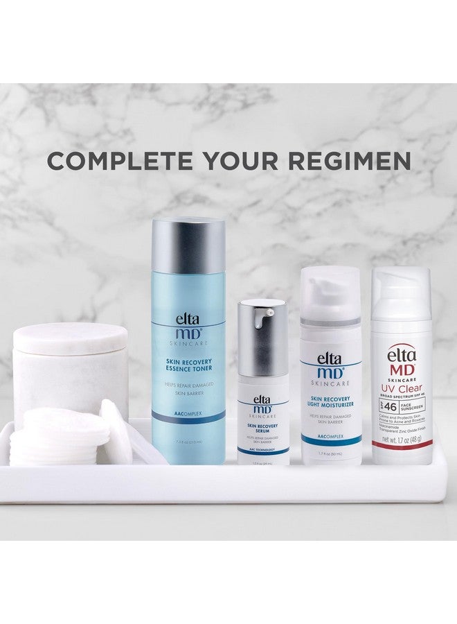 EltaMD Skin Recovery Hydrating Serum For Face Redness Relief For Face Serum Visibly Reduces Redness In 24 Hours And Improves Skin Hydration Safe For Sensitive Skin And Acneprone Skin 1.0 Oz Pump - Image 4