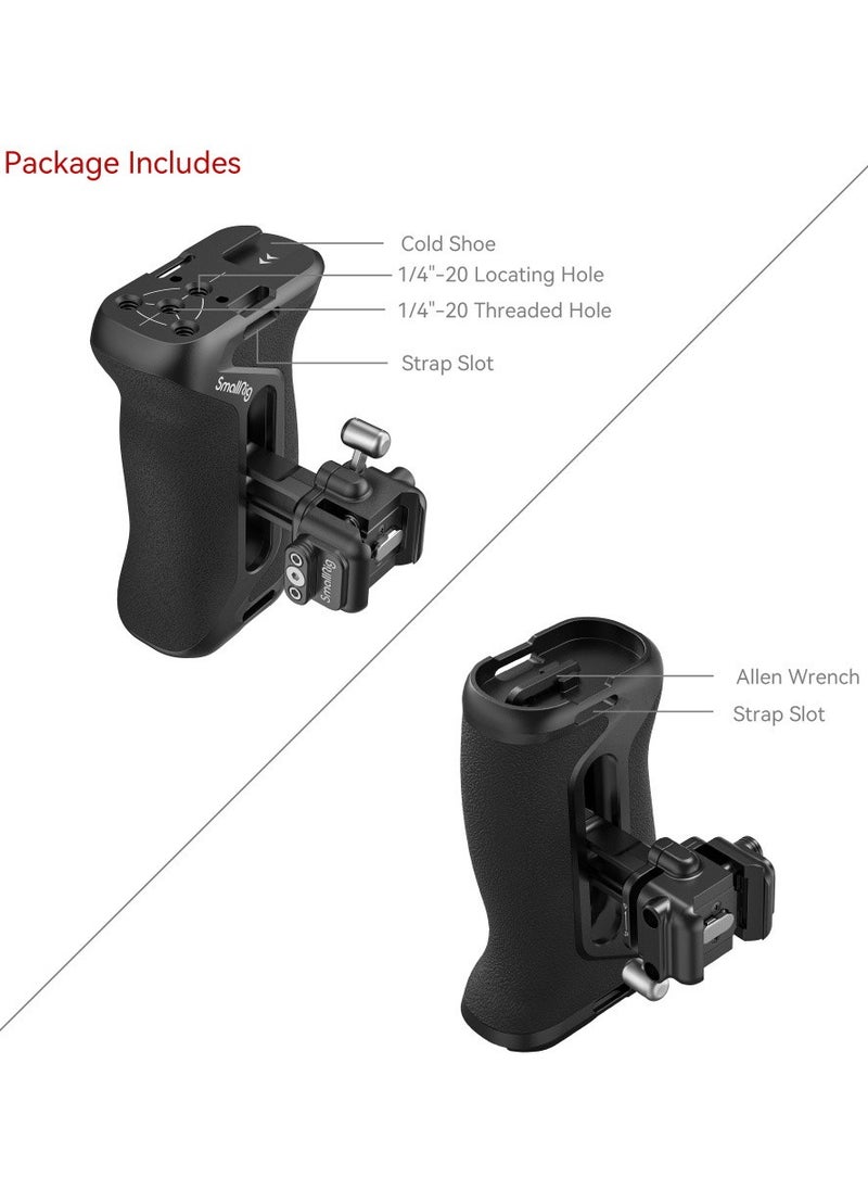 SMALLRIG - SmallRig 4017 Snap-on Quick Lock NATO Side Handle - Image 1