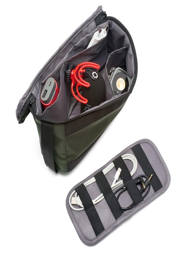 مانفروتو حقيبة مانفروتو ستريت، حقيبة كتف للهواتف الذكية، ملحقات الهواتف الذكية، جراب هاتف، مع حزام كتف، للهواتف الذكية بشاشة تصل إلى 6.8 بوصة، اللون أخضر - Image 2