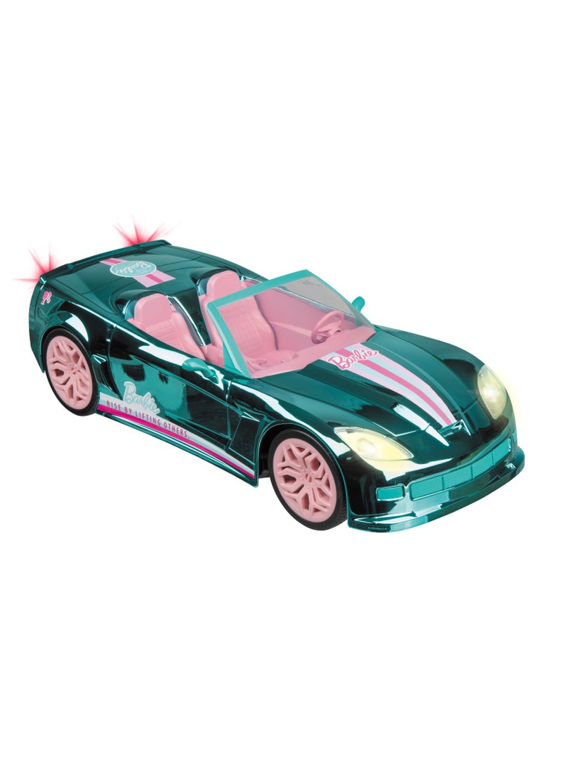 MONDO Barbie Remote Control Convertible Dream Car 65th Anniversary  2.4Ghz, Battery Operated | Toy Vehicle | Gift for Kids - Image 1