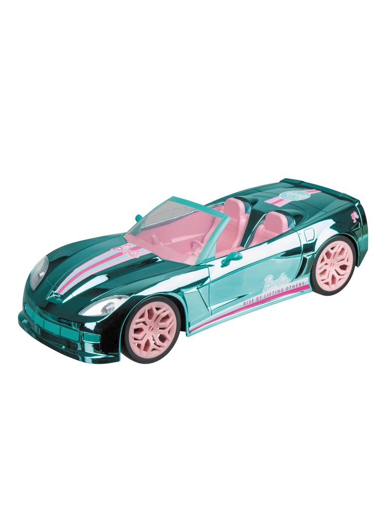 MONDO Barbie Remote Control Convertible Dream Car 65th Anniversary  2.4Ghz, Battery Operated | Toy Vehicle | Gift for Kids - Image 3