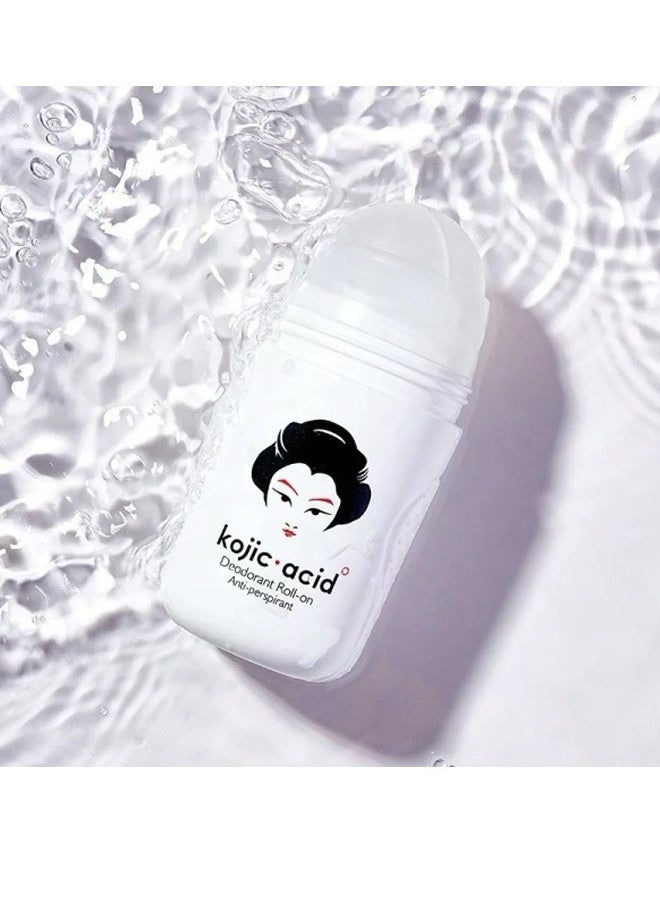 KOJIC ACID 2 Pieces Of Kojic Acid Deodorant Roll-on 2X50 ml  - Image 4