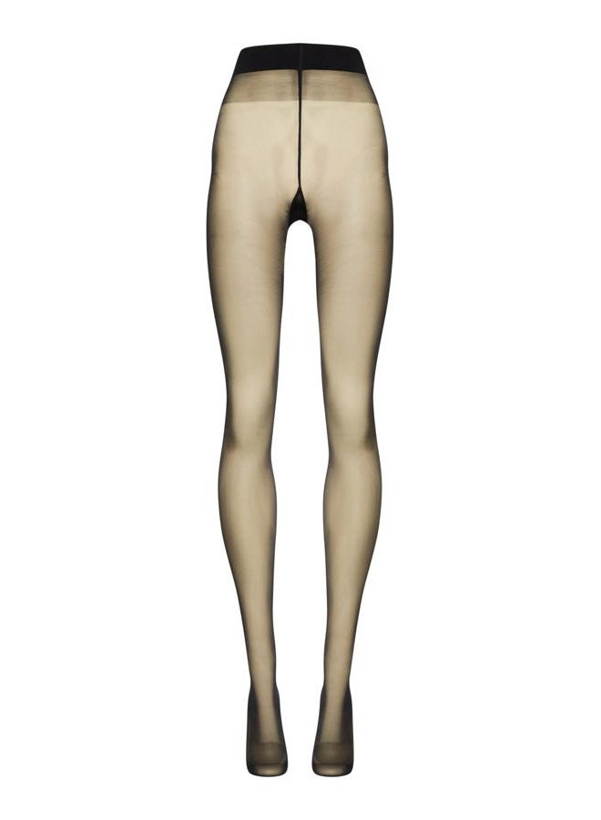 Wolford Satin Touch 20 Women's Tights, Black, S - Image 4