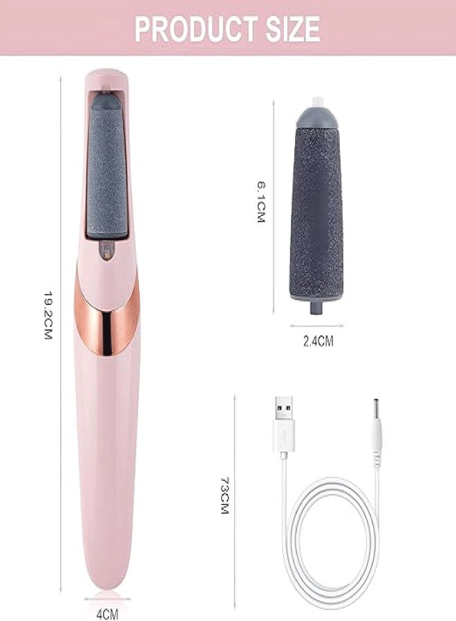 فلوليس مبرد قدم كهربائي للكعب ، أدوات طحن وباديكير احترافية - Image 4