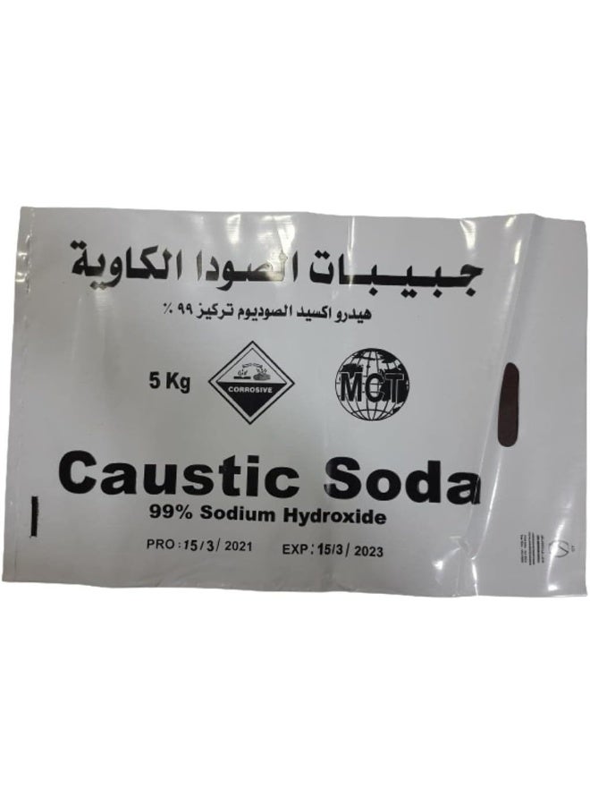 AST Caustic Soda Sodium Hydroxide 5Kg Bag  - Image 1