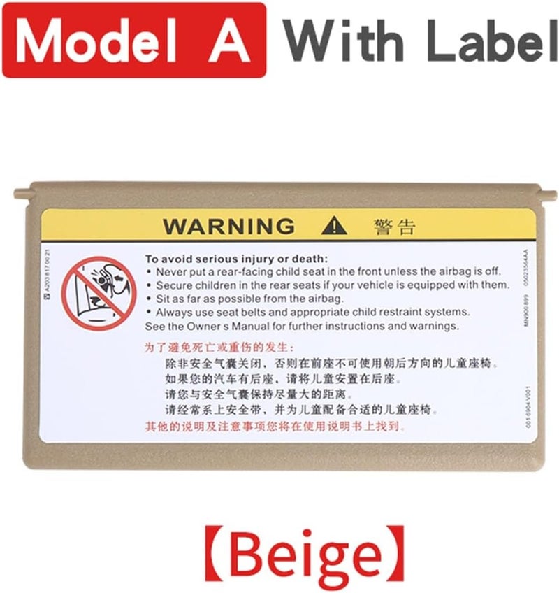 QASULER Sun Visor Mirror Cover for Mercedes-Benz C-Class W203 - Image 2